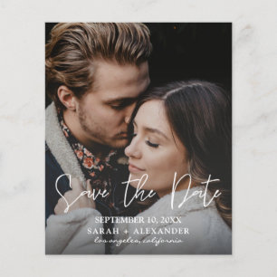 Budget Photo - Vertical Save the Date Flyer