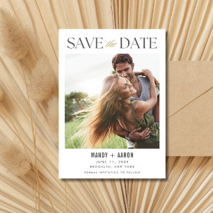 Budget Photo Wedding Save the Date