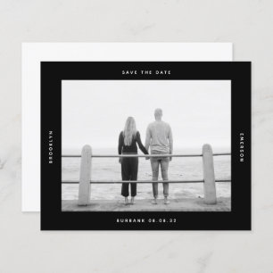 BUDGET Photo Wedding Save The Date Card