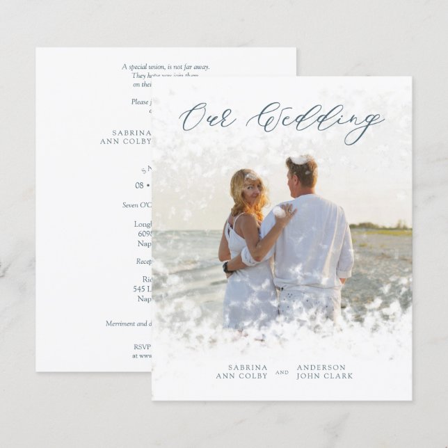 Budget Photo Wimshical Our Wedding Script (Front/Back)