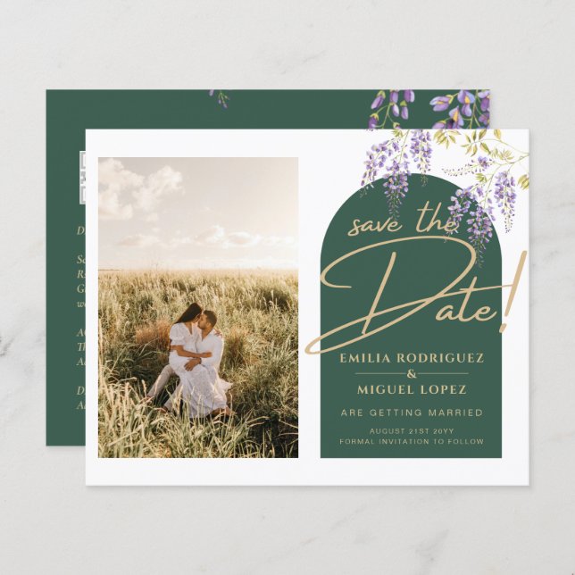 Budget PHOTO Wisteria Wedding Dave Dates (Front/Back)