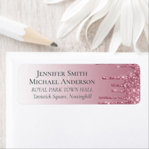 BUDGET Pink Glitter Wedding