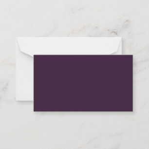BUDGET PLUM PURPLE Monochrome Template