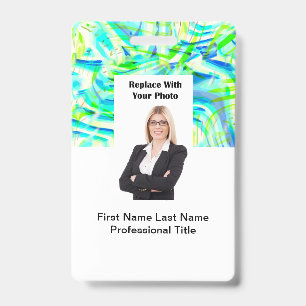 Budget Professional Realtor Photo ID Badges