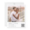 Budget QR Code Calligraphy Wedding Invitation