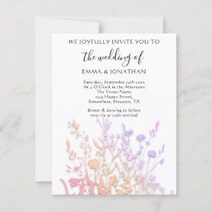 Budget QR CODE Floral Meadow White Rose