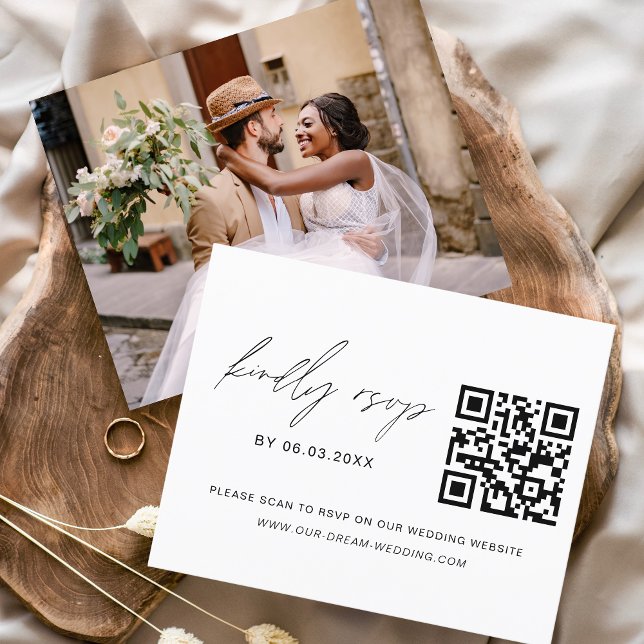 Budget QR Code RSVP Photo Wedding Website (Creator Uploaded)