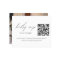 Budget QR Code RSVP Photo Wedding Website