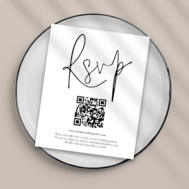 Budget QR Code Script Wedding RSVP (Creator Uploaded)