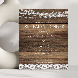 Budget Rehearsal Dinner Rustic Farmhouse