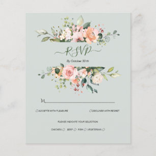 Budget-Roses - Rsvp. RSVP Card