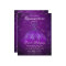 Budget Royal Purple Quinceanera Invitation