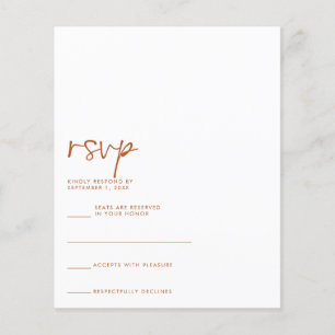 BUDGET RSVP Card