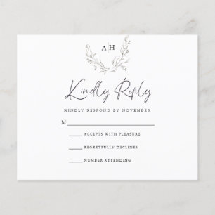 Budget RSVP Card