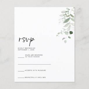BUDGET RSVP Card