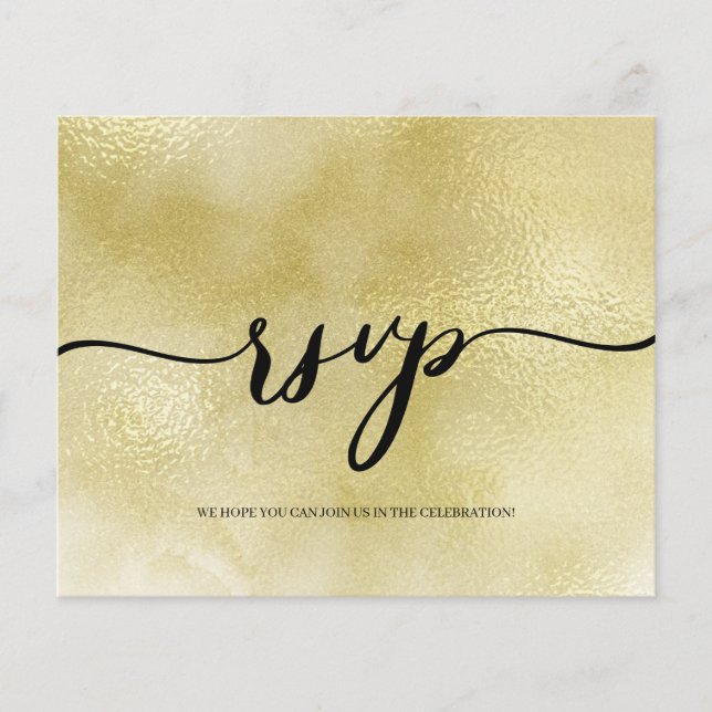 BUDGET/ RSVP Card-Flier. Flyer (Front)