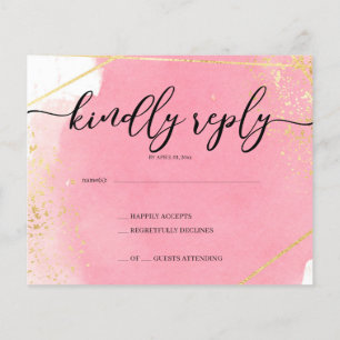 BUDGET/ RSVP Card-Flier. Flyer