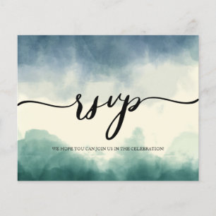 Budget/RSVP card. Flyer