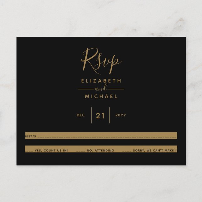 BUDGET RSVP  POSTCARD (Front)