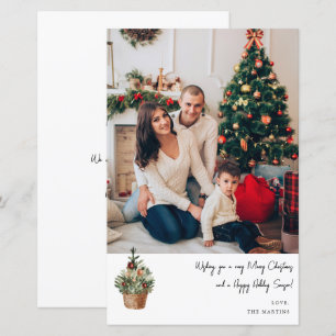 Budget Rustic Christmas Tree V Note Photo MED