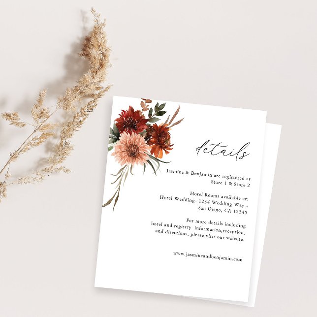 Budget Rustic Earth Florals Details (Creator Uploaded)