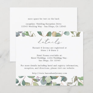 Budget Rustic Eucalyptus Details