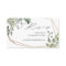 Budget Rustic Eucalyptus & Gold 2SM Meal RSVP