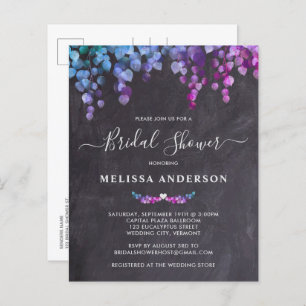 Budget Rustic Eucalyptus Greenery Bridal Shower In