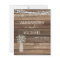 Budget Rustic Farmhouse Lights Wedding Invitation