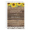 Budget Rustic Farmhouse Sunflower Rustic Wedding