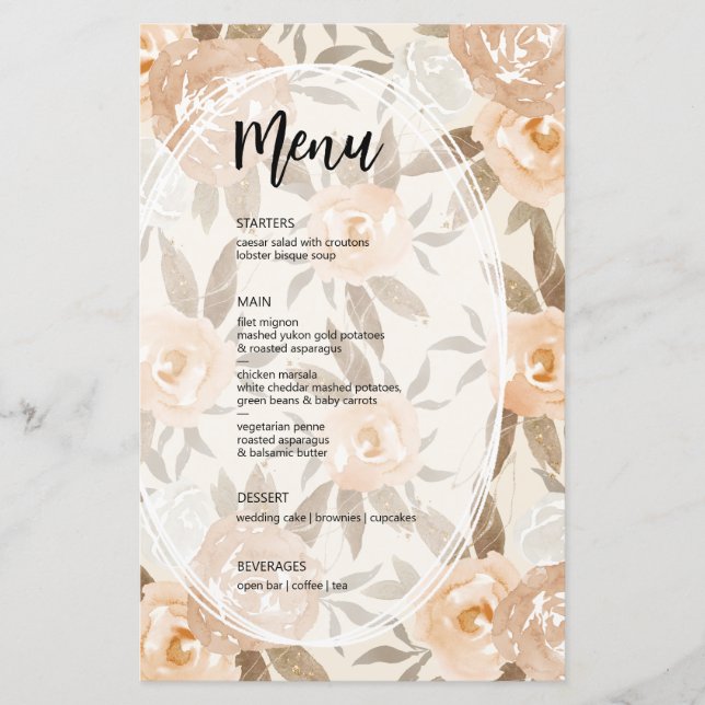 Budget Rustic Floral Wedding (Front)