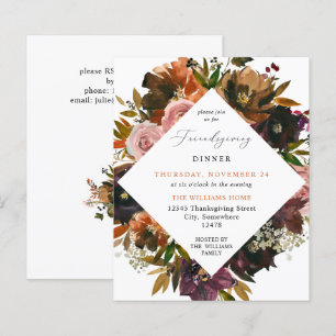 Budget Rustic Gold Fall Floral Friendsgiving