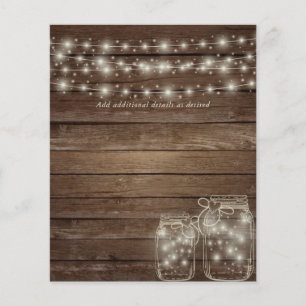 Budget Rustic Lights Mason Jars DETAILS paper