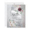 BUDGET Rustic Mason Jar Bridal Shower Invitation