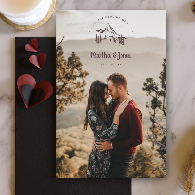 Budget Rustic Mountains Romantic Photo Wedding (Creator Uploaded)