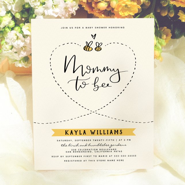 Budget Rustic Mummy To Bee Baby Shower (Creator Uploaded)