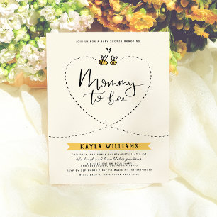 Budget Rustic Mummy To Bee Baby Shower