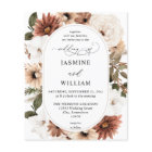 Budget Rustic Neutral Boho Floral Wedding