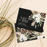 budget rustic pampas eucalyptus save the date card<br><div class="desc">budget Modern barn farmhouse rustic botanical bohemian natural pampas grass and eucalyptus botanical wedding save the date invitation.Classy sage green ,  terracotta,  black and natural colorway.</div>