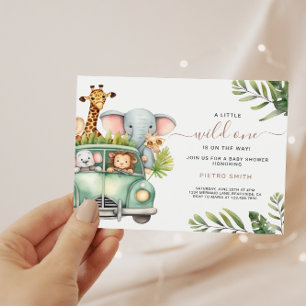 Budget Safari Animals Boy Baby Shower