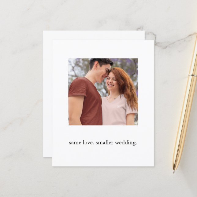 Budget Same Love Smaller Wedding Photo Livestream (Front/Back In Situ)