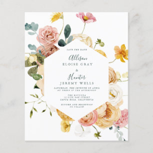Budget Save the Date Flyer