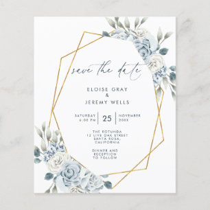 Budget Save the Date Flyer