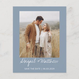 Budget Save The Date Modern Simple Invitation 