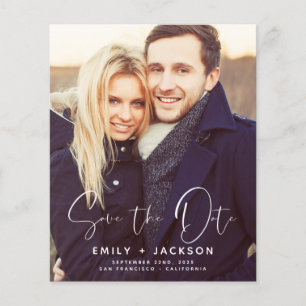 Budget Save the Date Photo Invitations Flyer