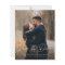 Budget Save the Date Stylish Script Vertical Photo