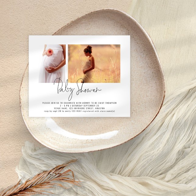 Budget Script 2 Photos Gender Neutral Baby Shower (Creator Uploaded)