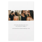 Budget Script Wedding Photo Save The Date