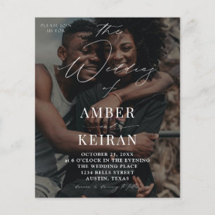 Budget Shades - Photo Wedding Flyer