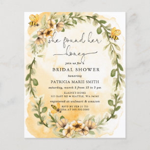 Budget She Found Her Honey Bee Bridal Shower